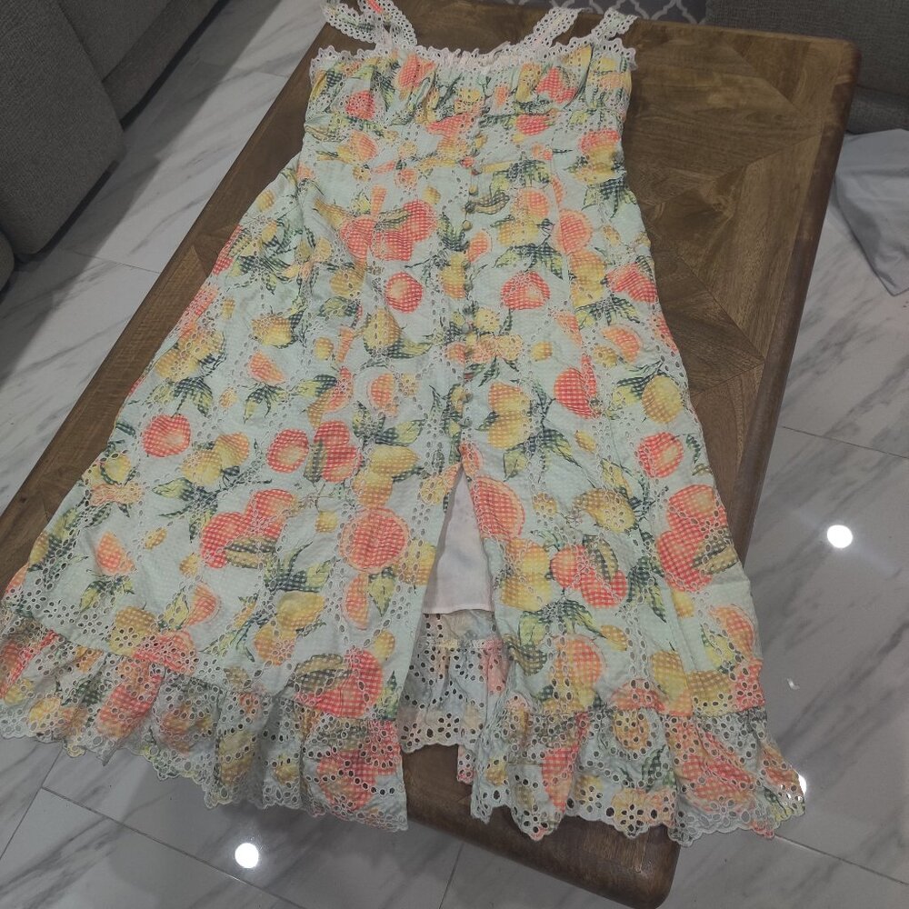 Anthropologie eyelet dress size 2x New